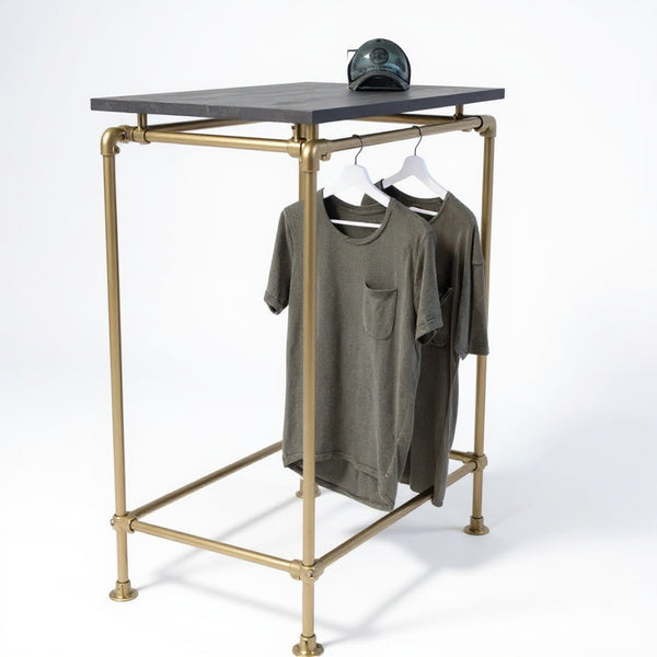 Steigerbuis Kledingrek Goud