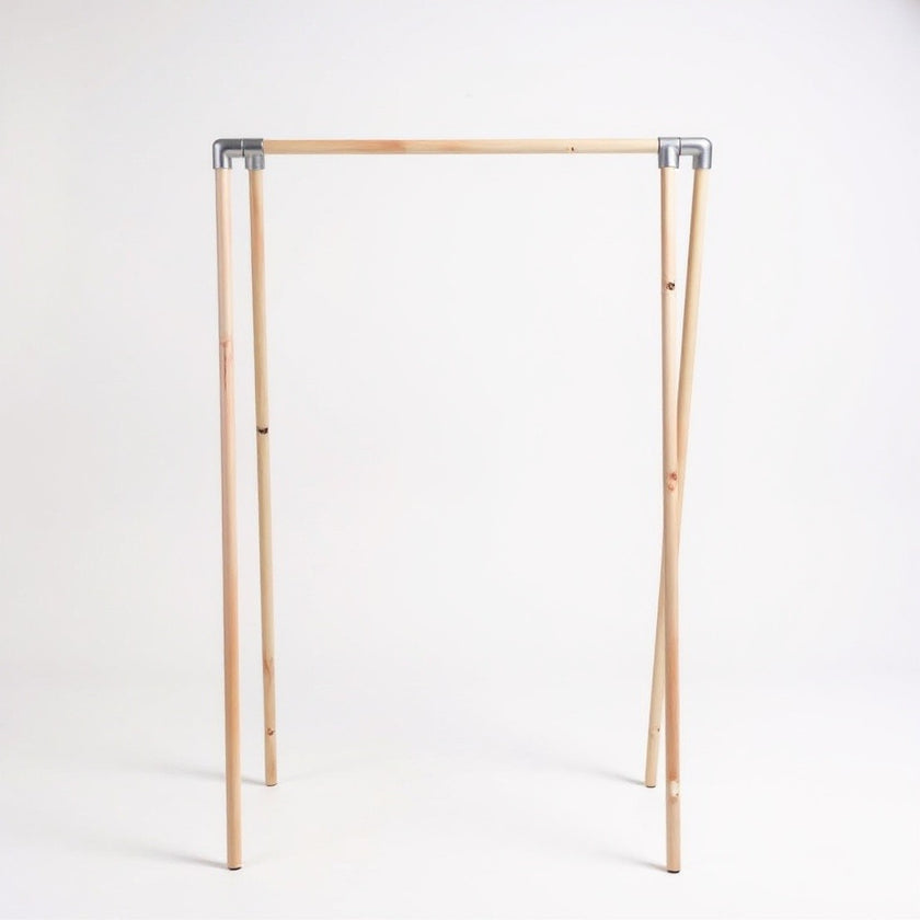 Houten Kledingrek Potig