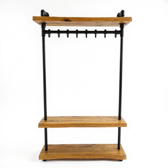 Industriële Kapstok Boomstam