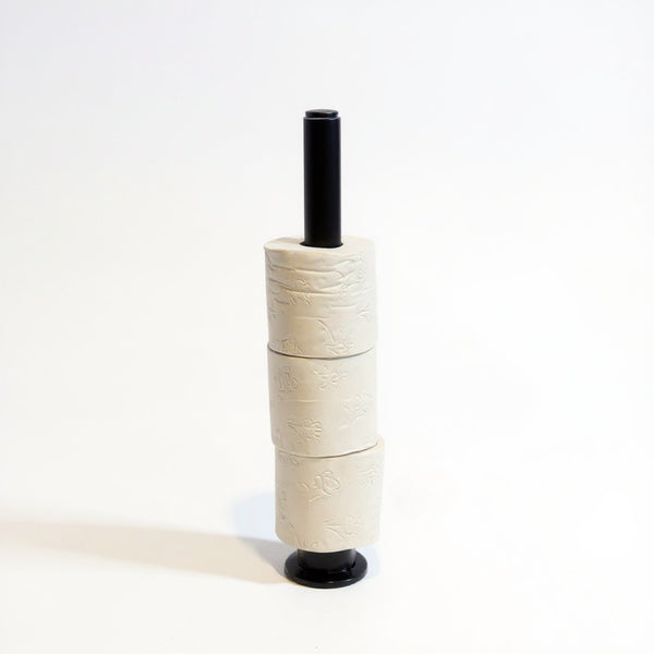 Steigerbuis Toiletrol Staander Zwart