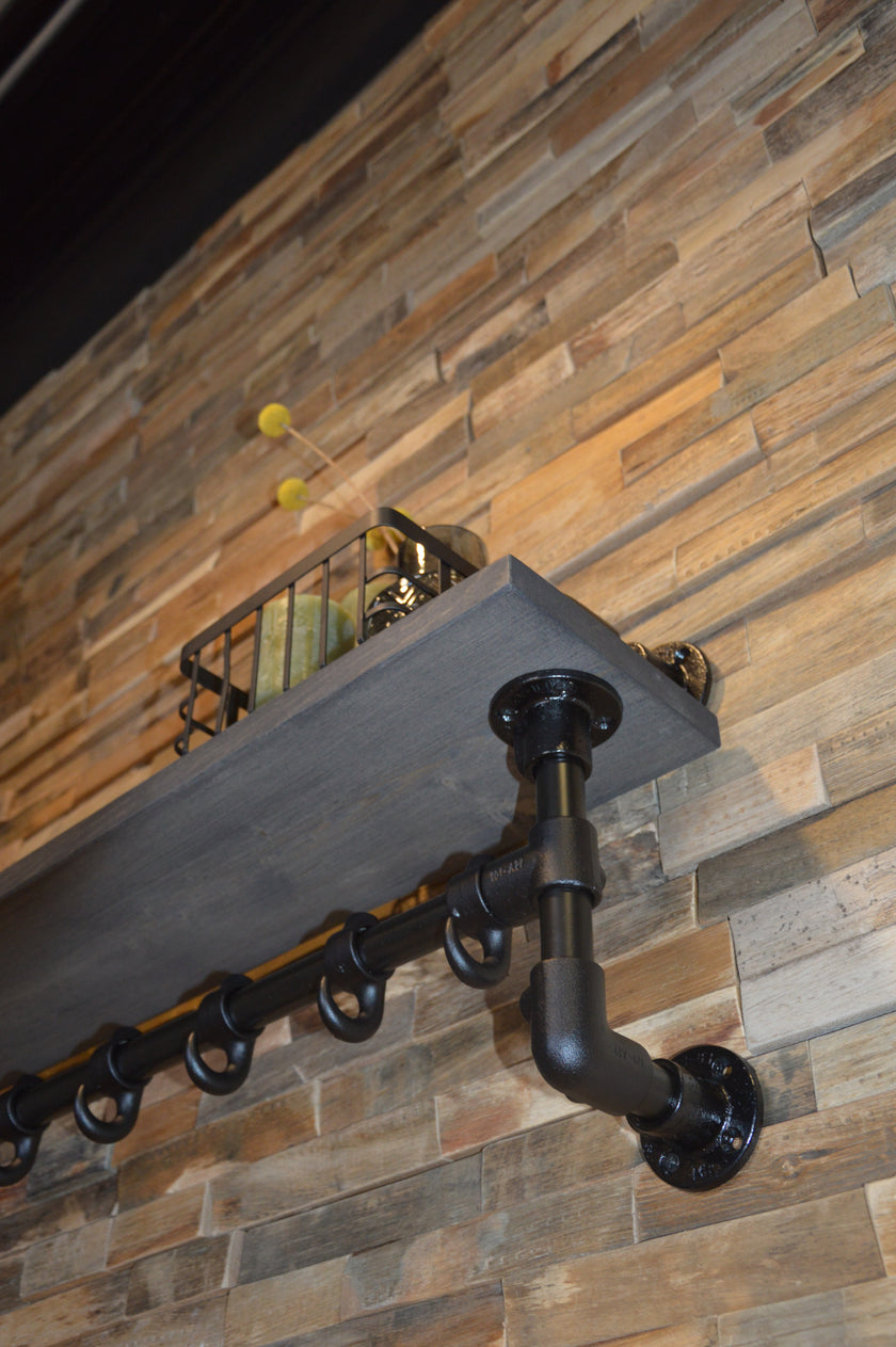 Steigerbuis Kapstok Wand