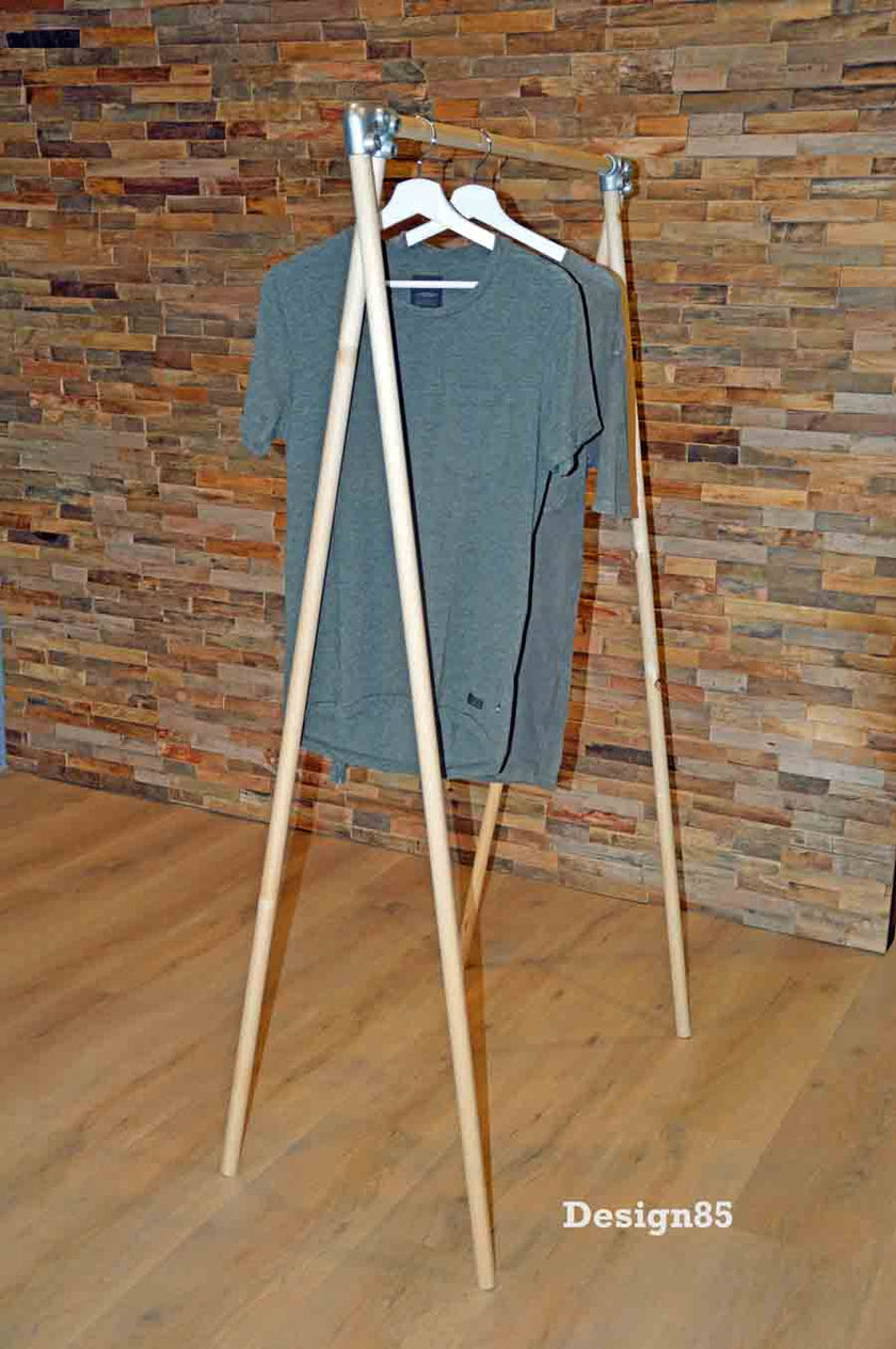 Houten Kledingrek Potig