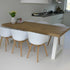 Industriële Eiken Eettafel Bos