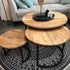 Salontafel Industrieel Rond