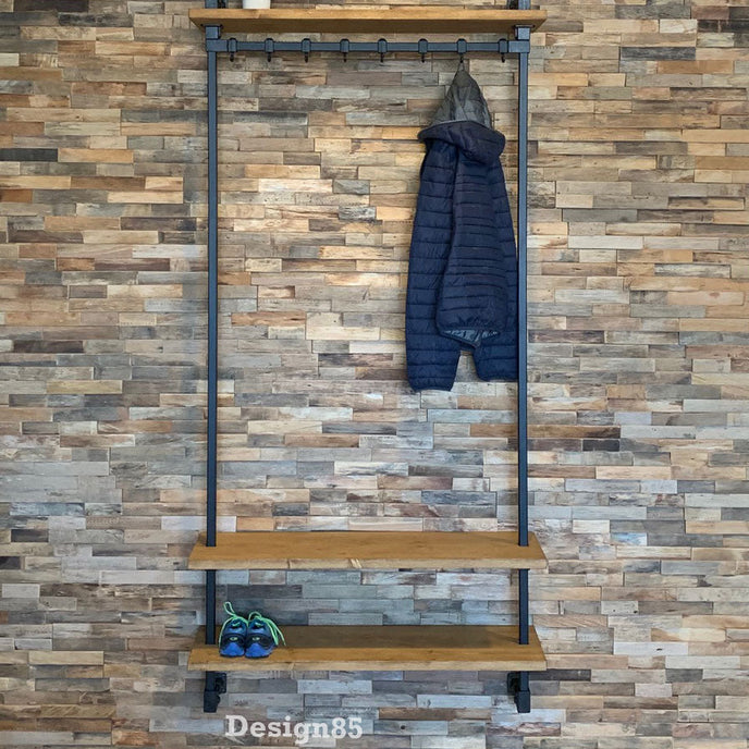 Kapstok Zwart Metaal Zweef