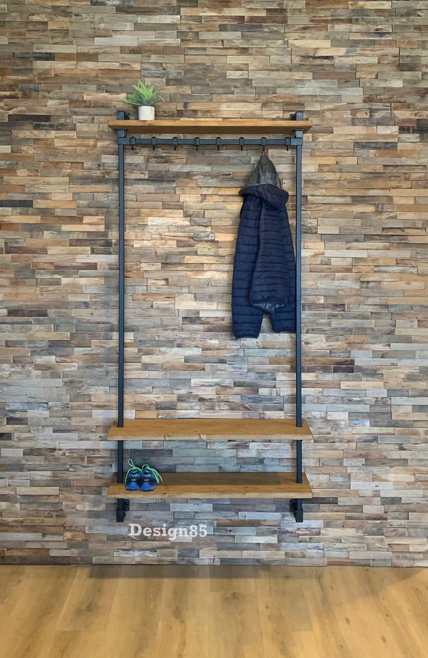 Kapstok Zwart Metaal Zweef