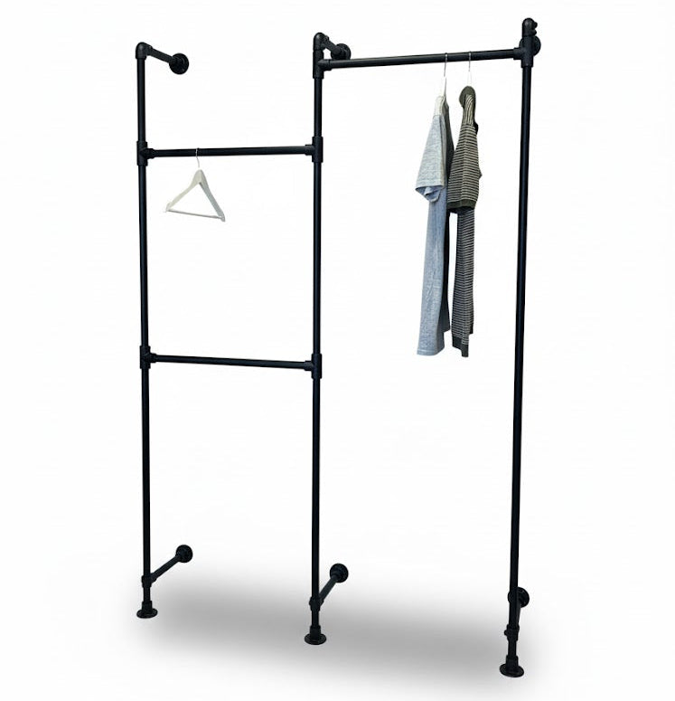 Kledingrek Muur Dubbel