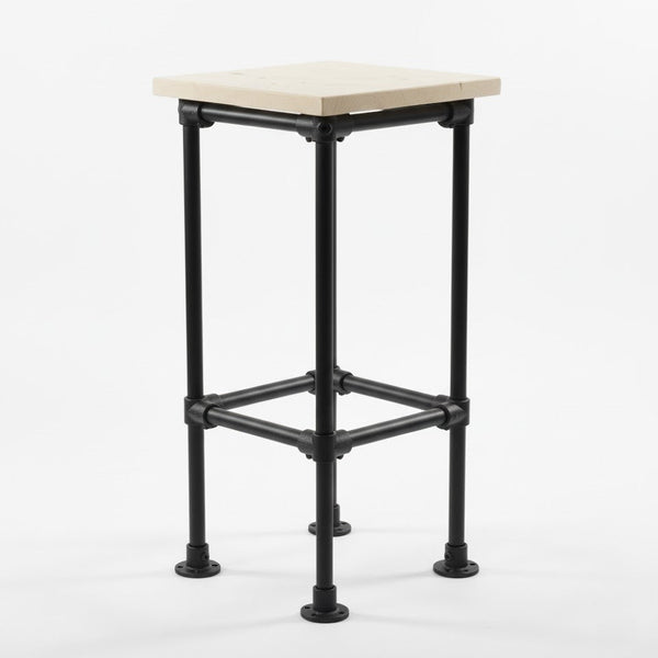 Steigerbuis Barkruk Zwart