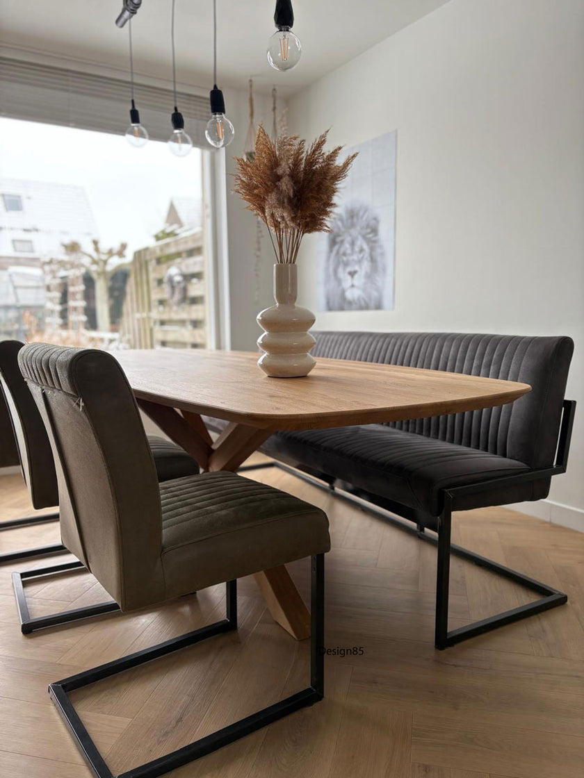 Eettafel deens ovaal Nordic