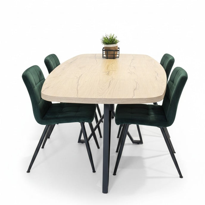 Eettafel deens ovaal Pracht