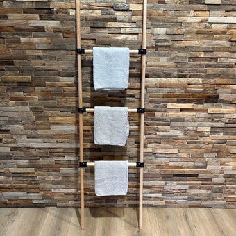 Handdoekenrek Industrieel Ladder
