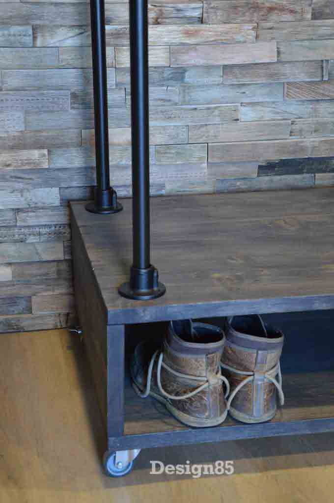 Houten Kledingrek Comfort