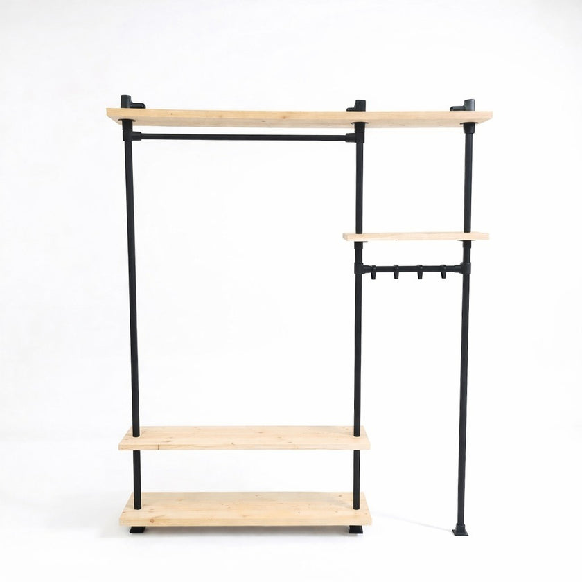 Industriële kapstok Glans