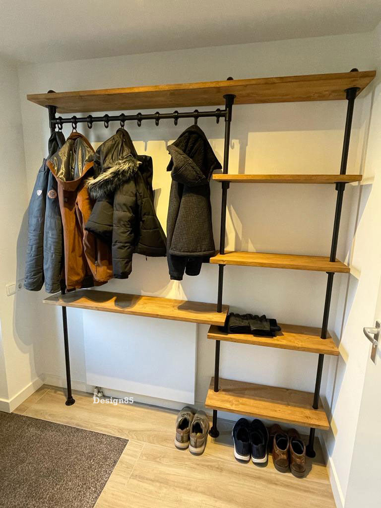 Industriële Kapstok Glinstering