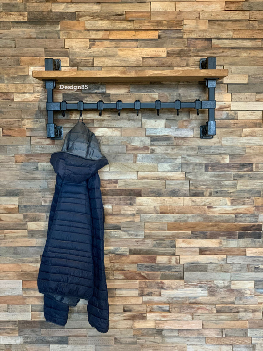 Industriële Kapstok Plank