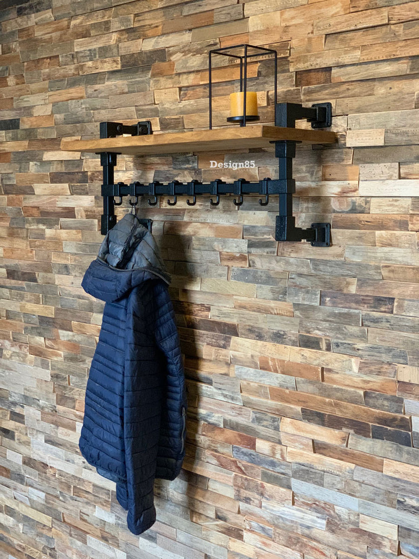 Industriële Kapstok Plank