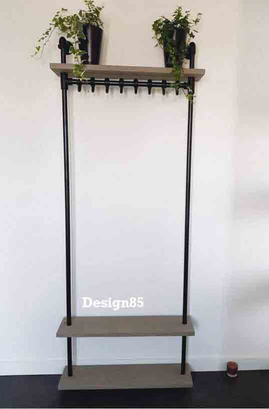 Industriële Kapstok Pracht