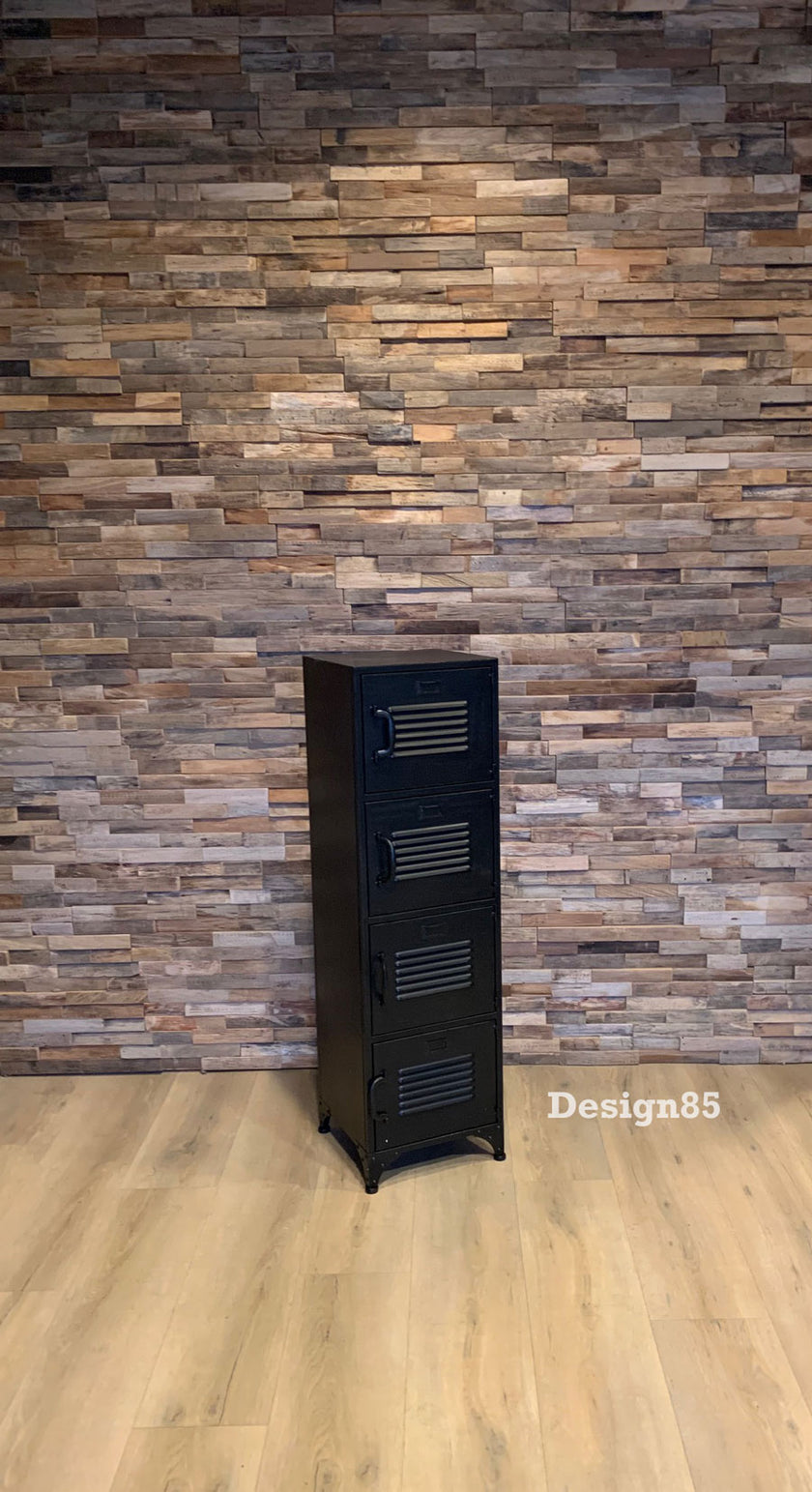 Industriële Kast Locker Zwart