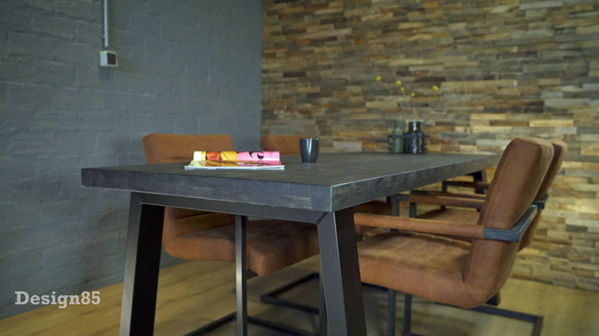 Industriële Steigerhout Eettafel Evenaar