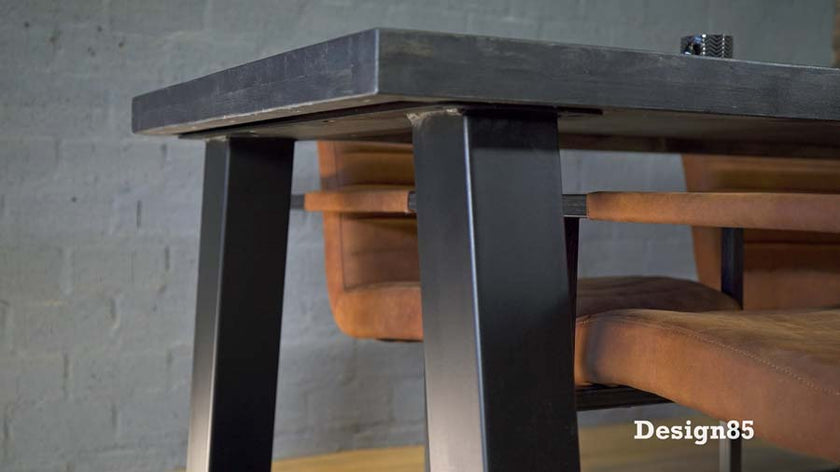 Industriële Steigerhout Eettafel Regenwoud