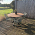 Industriele tuintafel Rond