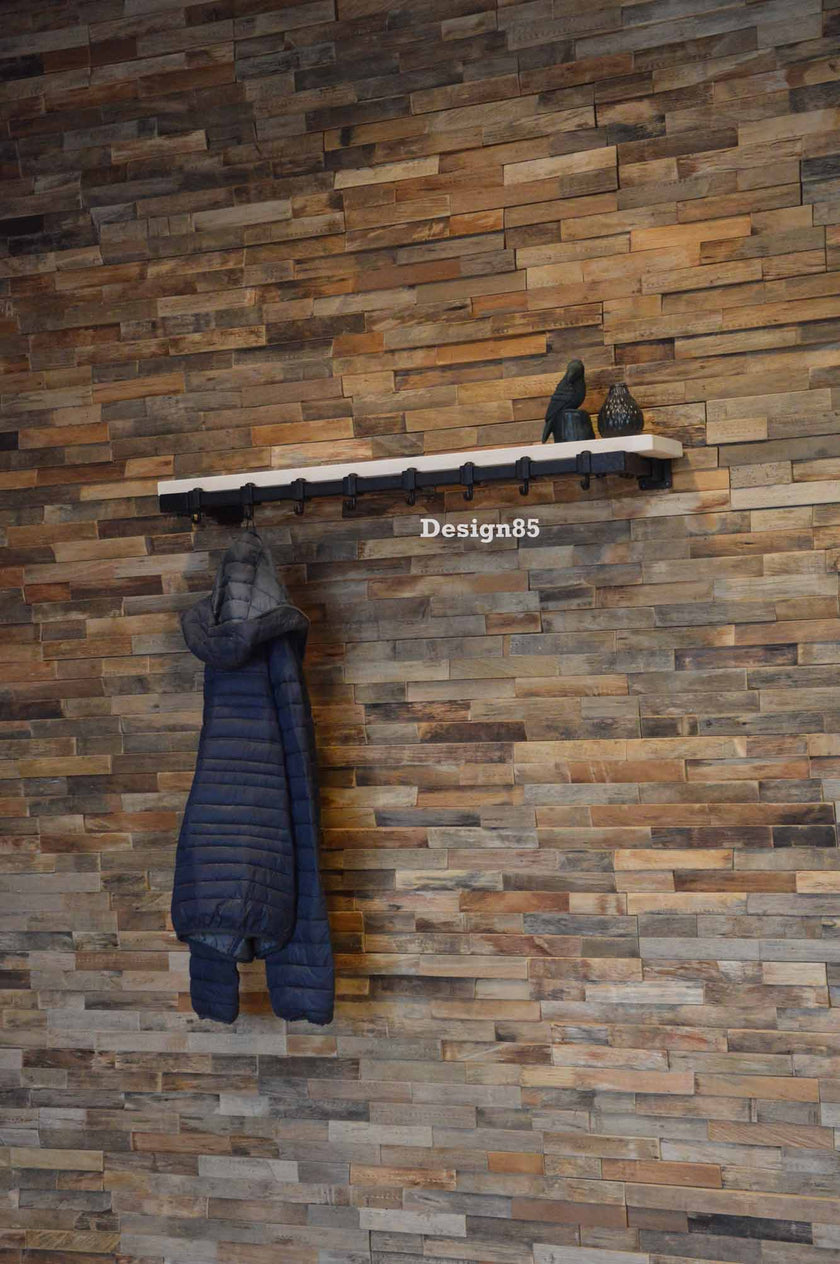 Kapstok Zwart Metaal Hangaar