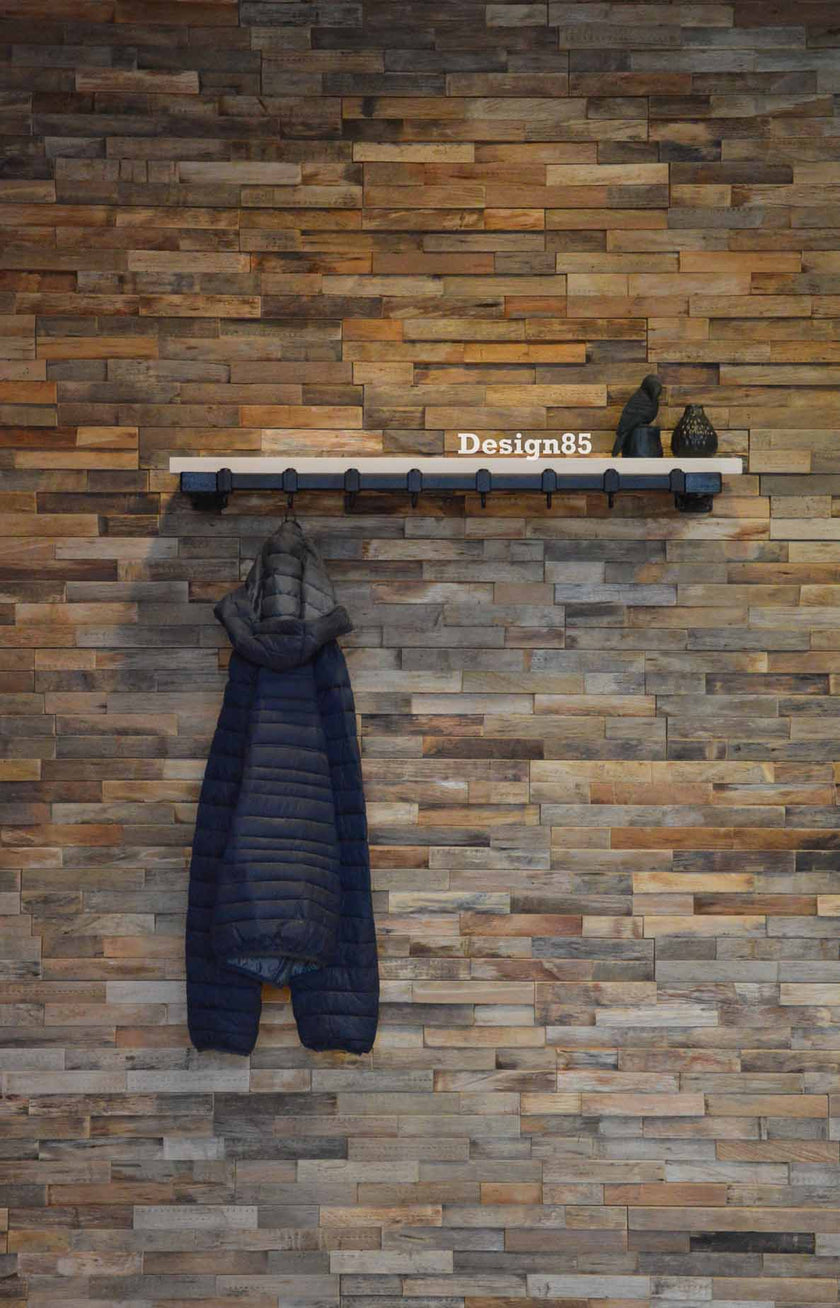 Kapstok Zwart Metaal Hangaar