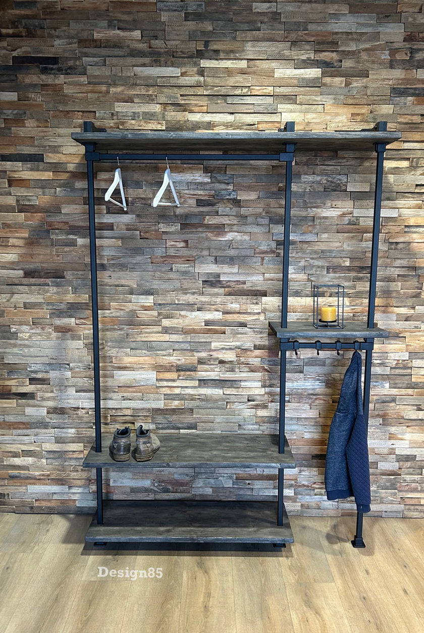 Kapstok Zwart Metaal Design