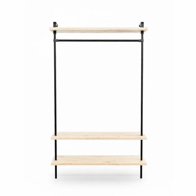 Kapstok zwart metaal Hangers