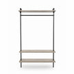 Kapstok zwart metaal Hangers