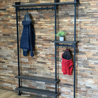 Kapstok Zwart Metaal Sprankel