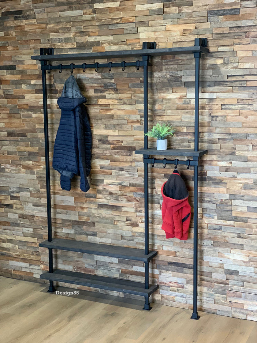 Kapstok Zwart Metaal Sprankel