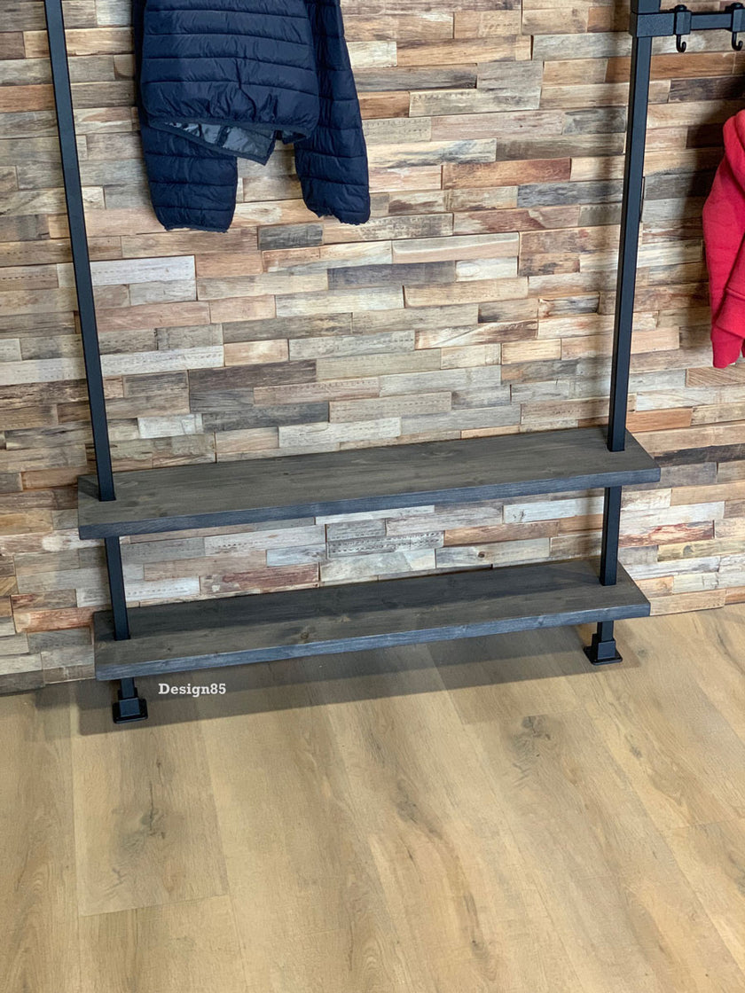 Kapstok Zwart Metaal Sprankel