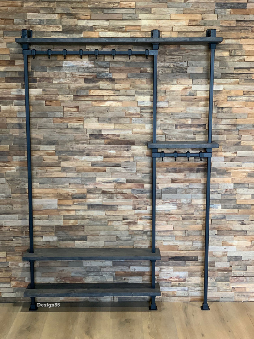 Kapstok Zwart Metaal Sprankel