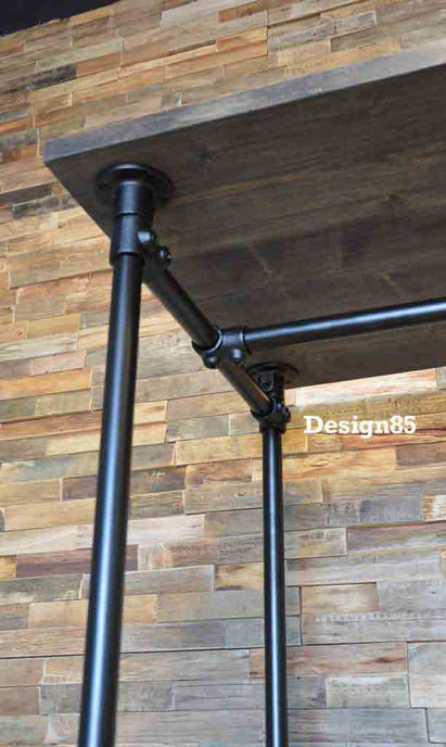 Verrijdbaar kledingrek Garderobe van Design85 met ruimte voor kleding, schoenen en accessoires.