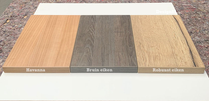 Industriële Eiken Eettafel Rond