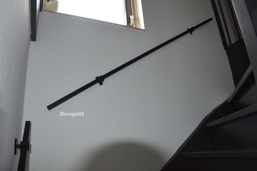 Stalen Trapleuning Zwart