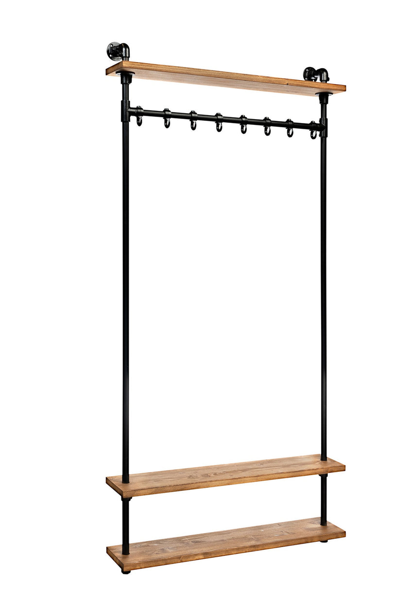 Steigerbuis kapstok Vintage