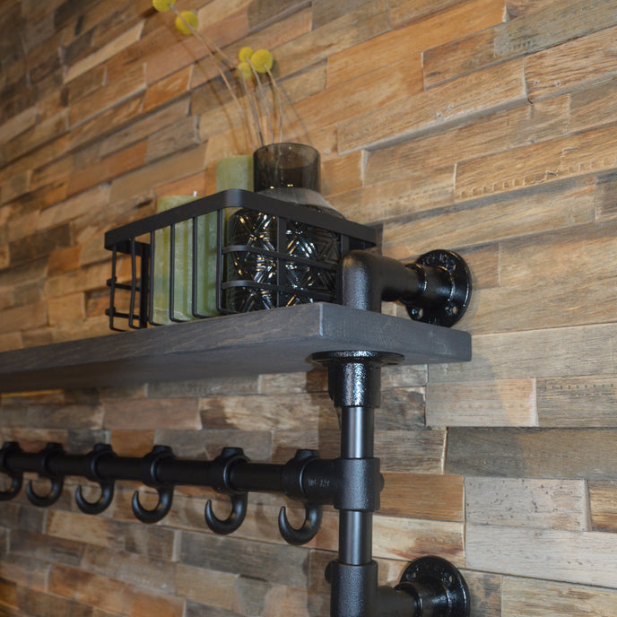 Steigerbuis Kapstok Wand