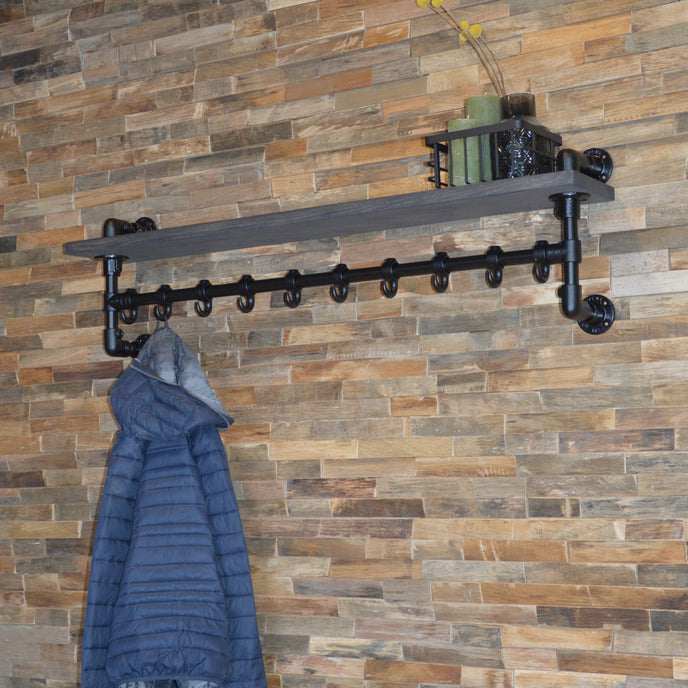 Steigerbuis Kapstok Wand