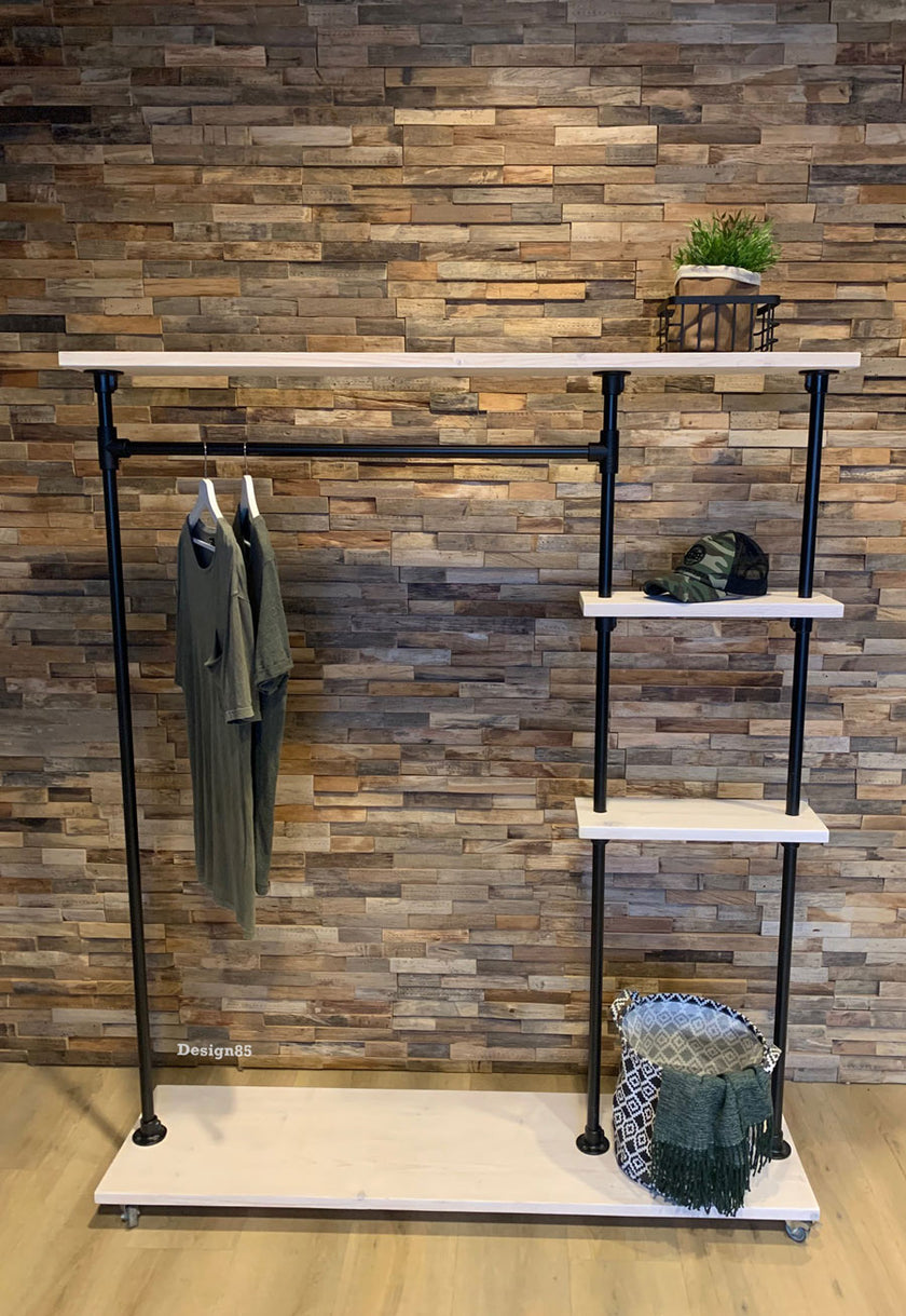 Steigerbuis Kledingrek Deluxe