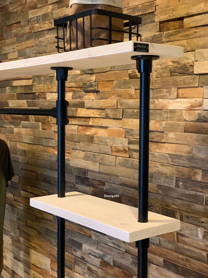 Steigerbuis Kledingrek Deluxe