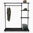 Steigerbuis kledingrek Deluxe