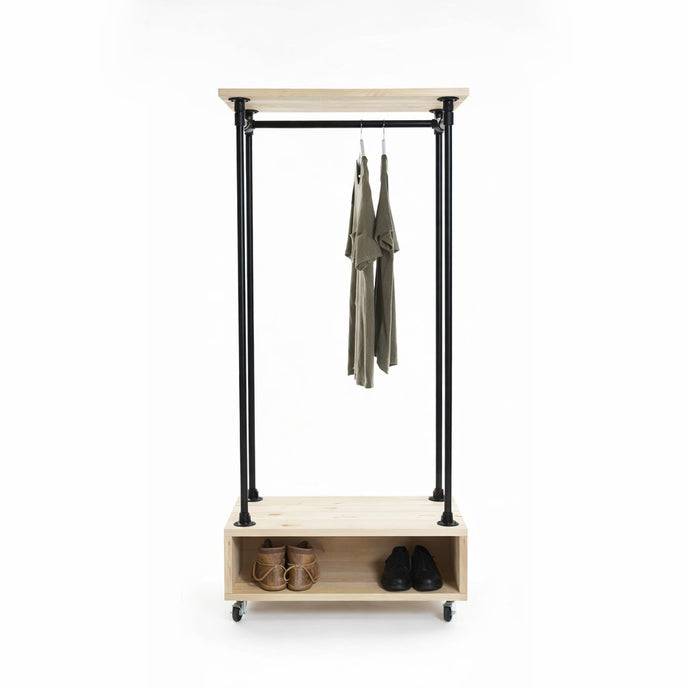 Steigerbuis kledingrek Pronk