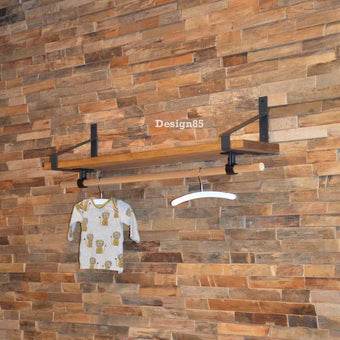 Wandplank Industrieel Kinderkamer